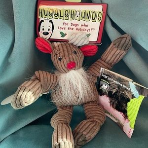 Hugglehounds Woodland Knottiest Reindeer Dog Toy